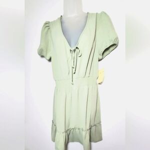 NWT Poof! Mint Green Casual Dress